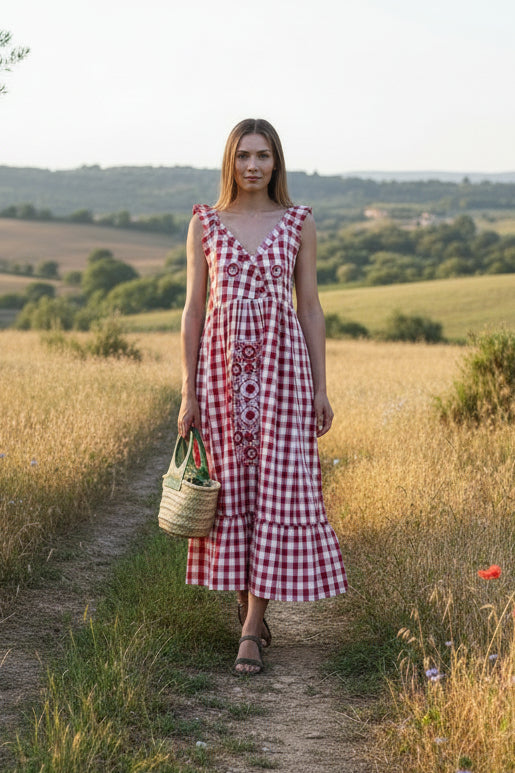 Vestido Hannah Red