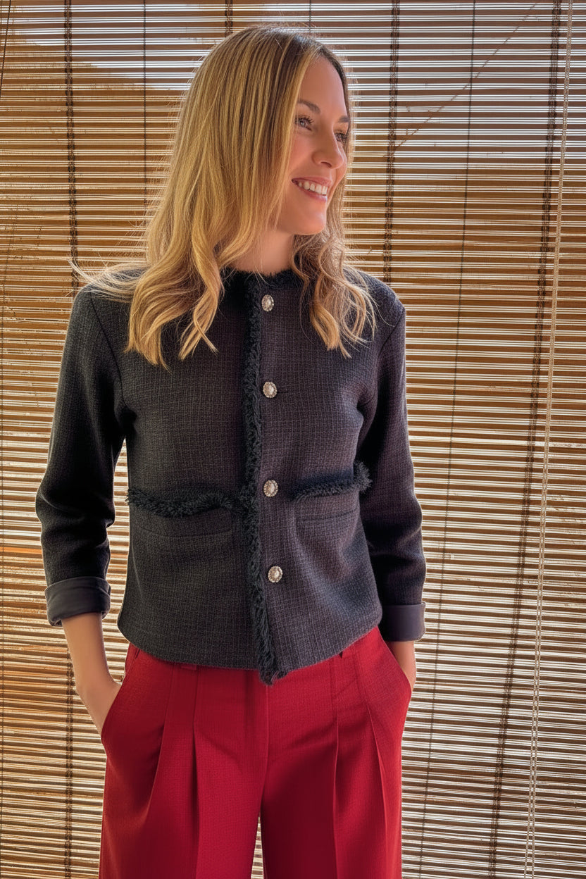 Chaqueta Gabrielle – Algodón Artesanal