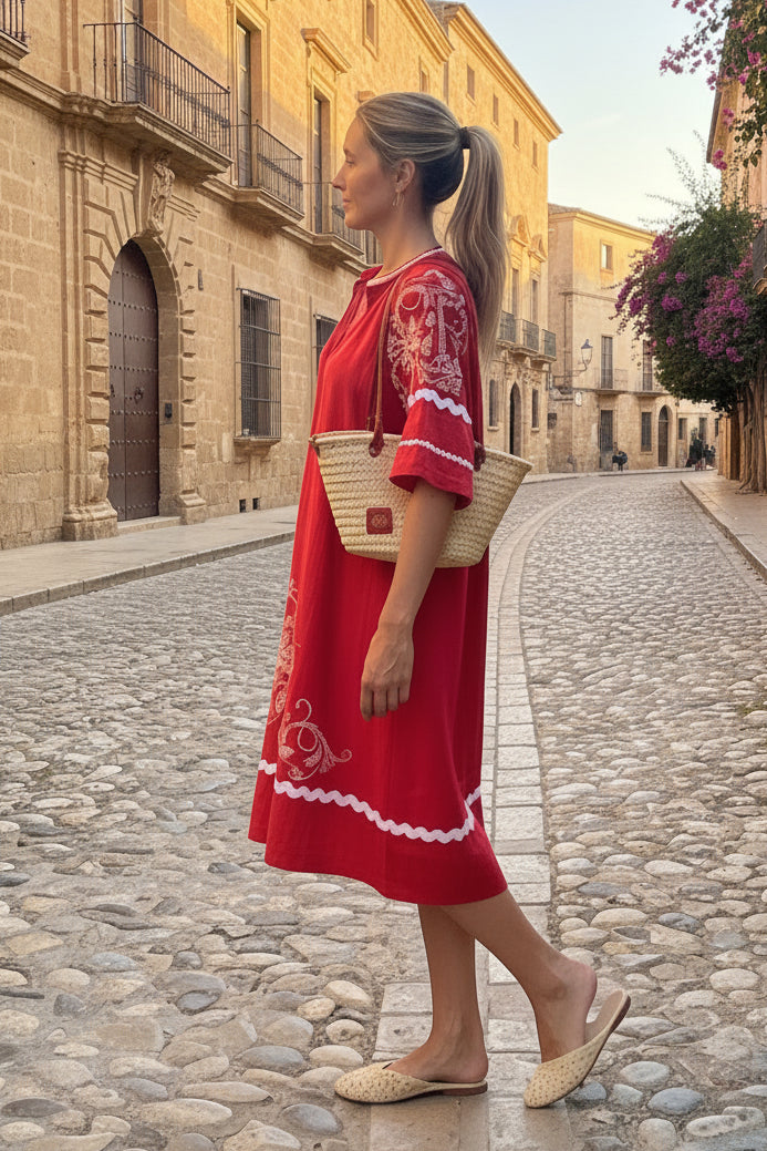 Vestido Alexandra Rojo
