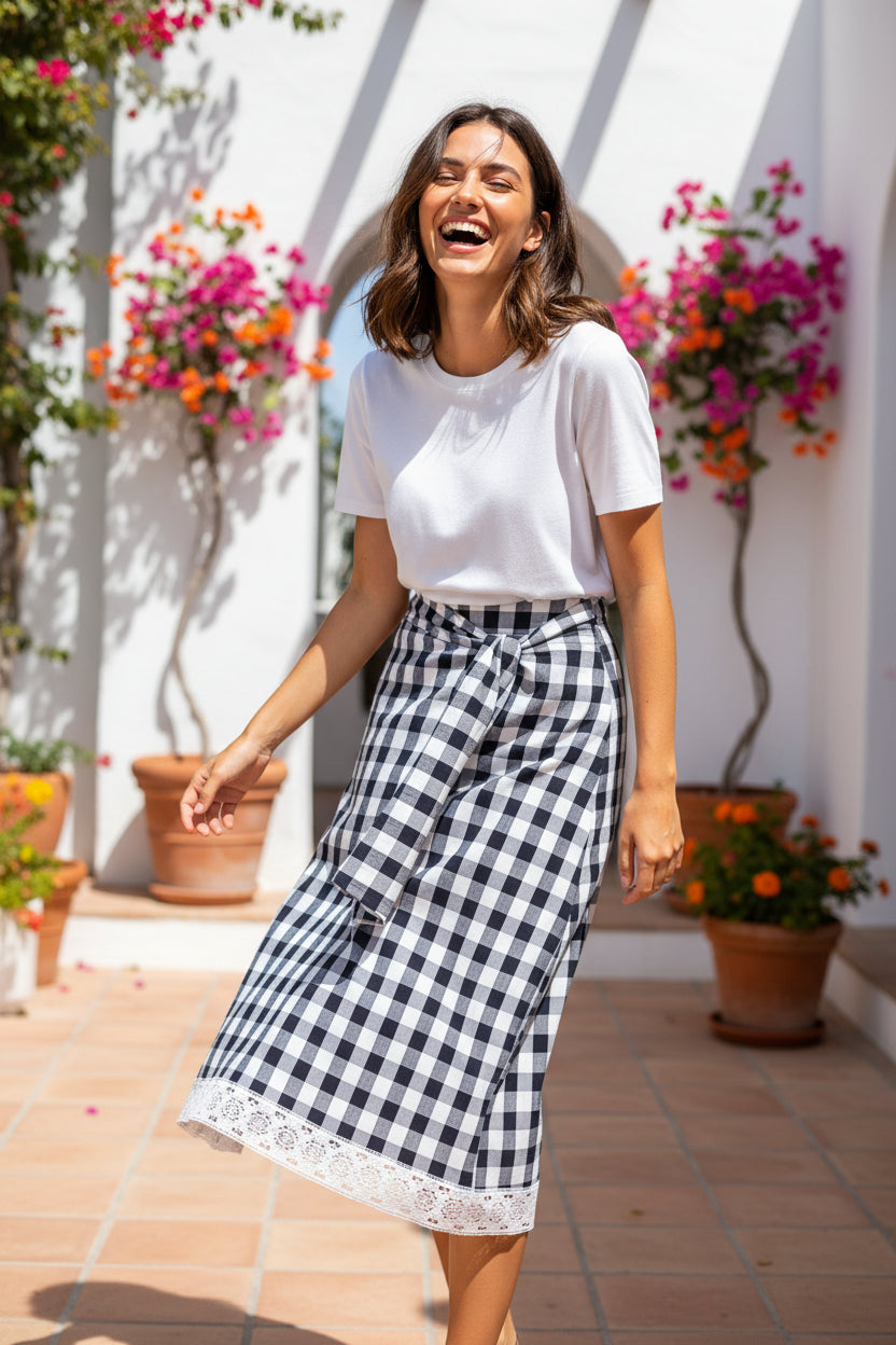 Falda Audrey Midi